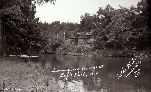 Swinging Bridge at Eagle Rock